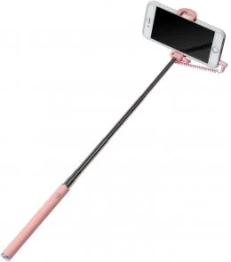 Фото: Селфі монопод Grand-X Elegant 3.5 U-кріплення Peach (E3UPC) № 5 | KTC