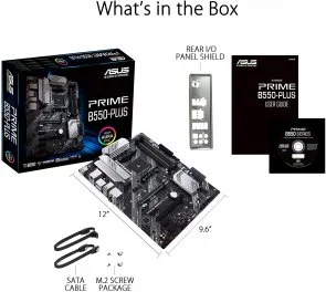 Фото: Материнська плата ASUS PRIME B550-PLUS № 3 | KTC