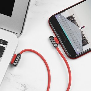 Кабель Hoco U60 AM / Micro USB 1.2m Red (U60 Micro Red)