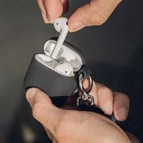 Фото: Чохол для Airpods Moshi - Pebbo Case Shadow Black (99MO123031) № 4 | KTC