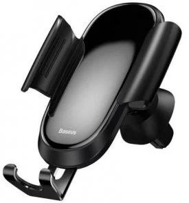 Фото: Кріплення для мобільного телефону Baseus Future Gravity Car Mount Black (SUYL-WL01) № 2 | KTC