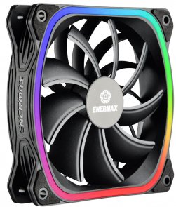 Вентилятор для корпуса ENERMAX SQUA RGB (UCSQARGB12P-BP3)