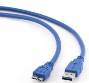 Фото: Кабель Cablexpert AM / Micro USB 3m Blue (CCP-mUSB3-AMBM-10) № 2 | KTC