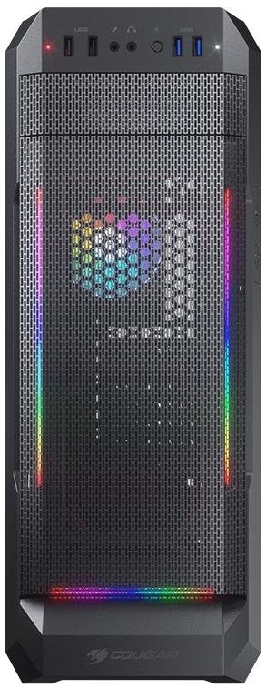 Корпус Cougar MX331 Mesh-G Black with window