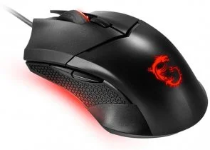 Фото: Миша MSI Clutch GM08 Black (S12-0401800-CLA) № 3 | KTC