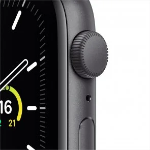 Фото: Смарт годинник Apple Watch Series SE GPS 44mm Space Gray Aluminium Case with Midnight Sport Band (MKQ63) № 2 | KTC