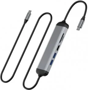 Фото: USB-хаб WIWU Alpha 521H Grey № 2 | KTC