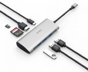 Фото: USB-хаб WIWU Adapter Alpha 731HP Grey № 3 | KTC