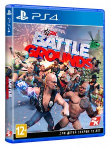 Гра WWE Battlegrounds [PS4, English version] Blu-Ray диск