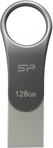 Флешка USB Silicon Power Mobile C80 180GB Silver (SP128GBUC3C80V1S)