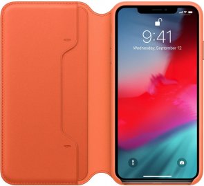 Чохол Apple for iPhone XS Max - Leather Folio Sunset (MVFU2)