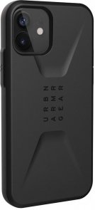 Чохол-накладка Urban Armor Gear для Apple iPhone 12/12 Pro - Civilian Black