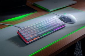 Клавіатура, Razer Huntsman Mini Red Switch, Mercury ( Gaming )