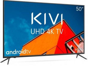 Телевизор LED Kivi 50U710KB (Smart TV, Wi-Fi, 3840x2160)