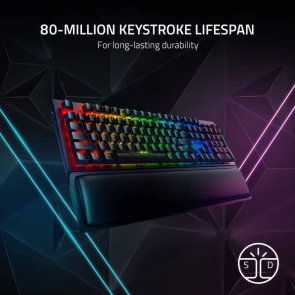 Клавіатура, Razer BlackWidow V3 Pro RU Wireless, Black ( Gaming )