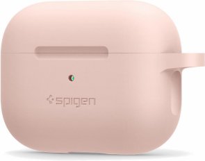 Чохол Spigen for Apple Airpods Pro - Silicone Fit Pink (ASD00535)