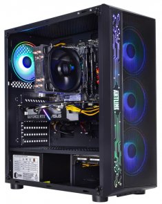 ПК ARTLINE Gaming X83 (X83v03) AMD Ryzen 7 3700X 3.6-4.4 GHz/16GB/SSD 1TB/RTX 3060Ti 8GB/No ODD/No OS