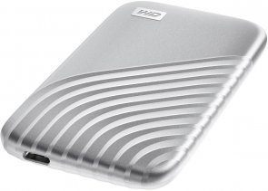 Зовнішній твердотільний накопичувач Western Digital My Passport 500GB Silver (WDBAGF5000ASL-WESN)