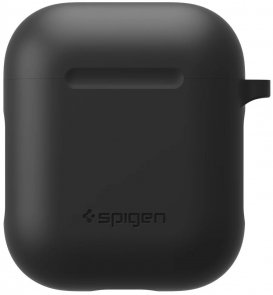 Чохол Spigen for Airpods - Silicone Case Black