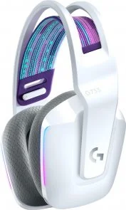 Фото: Гарнітура Logitech Lightspeed Wireless RGB Gaming Headset G733 White (981-000883) № 4 | KTC