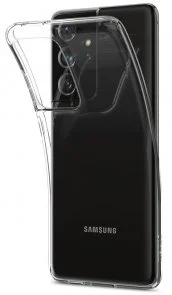 Фото: Чохол Spigen for Samsung Galaxy S21 Ultra - Crystal Flex Crystal Clear (ACS02378) № 5 | KTC
