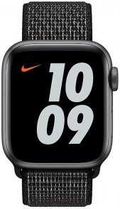 Ремінець Apple for Apple Watch 40mm - Nike Sport Loop Black (MX7Y2)