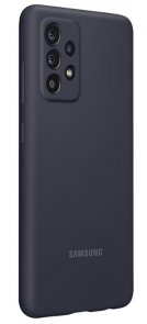 Чохол Samsung for Galaxy A52 A525 - Silicone Cover Black (EF-PA525TBEGRU)