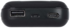 Батарея універсальна ERGO LP-C12 10000mAh Black (LP-С12)