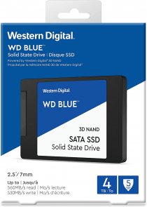 Твердотільний накопичувач Western Digital Blue 4TB (WDS400T2B0A)