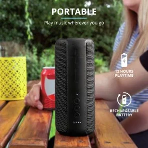 Фото: Портативна колонка Trust Caro Max Powerful Bluetooth Black (23833_TRUST) № 9 | KTC