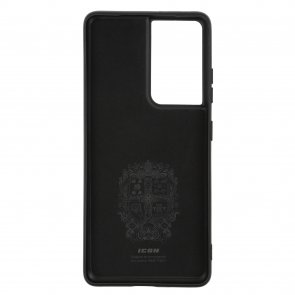  Чохол ArmorStandart for Samsung S21 Ultra G998 - Icon Case Black (ARM58513)