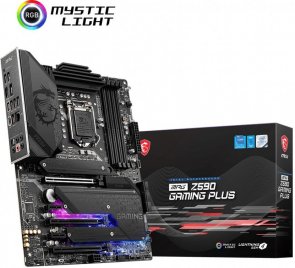 Материнська плата MSI MPG Z590 GAMING PLUS