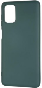 Чохол Mobiking for Samsung M51 M515 - Full Soft Case Dark Green (00000082580)