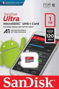 Фото: FLASH пам'ять SanDisk Ultra A1 Micro SDXC 1TB (SDSQUA4-1T00-GN6MN) № 4 | KTC