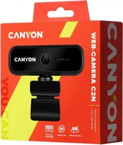 Фото: Web-камера Canyon CNE-HWC2N Black № 3 | KTC