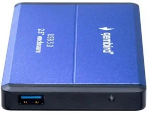 Фото: Кишеня зовнішня Gembird EE2-U3S-2-B Blue № 2 | KTC