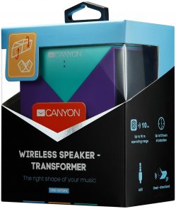 Портативна акустика Canyon CNS-CBTSP4GBL Purple