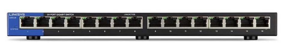 Фото: Комутатор LinkSys LGS116 (LGS116-EU) № 2 | KTC