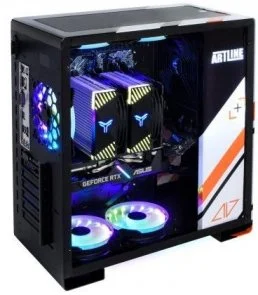 Фото: Персональний комп'ютер ARTLINE Overlord ASMV (ASMVv51) - AMD Ryzen 9 7900 / 32 ГБ DDR5 / HDD + SSD 2 ТБ + 1 ТБ / Nvidia / GeForce RTX 4070, 12 ГБ / 750 Вт № 2 | KTC