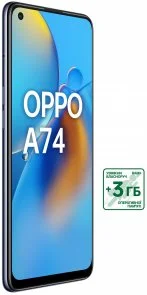 Фото: Смартфон OPPO A74 4/128GB Prism Black № 4 | KTC