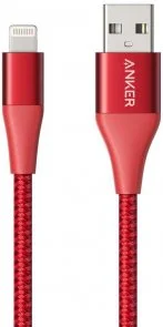 Фото: Кабель Anker Powerline II AM / Lightning MFI 0.9m Red (A8452H91) № 2 | KTC