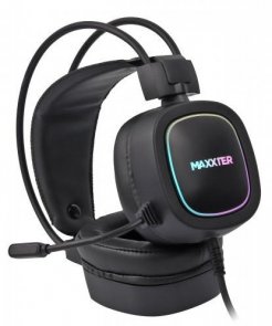 Гарнітура Maxxter Ghost Helmet Black