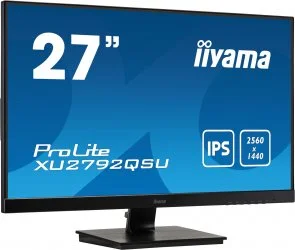 Фото: Монітор iiyama XU2792QSU-B1 Black - 27" IPS / 2560×1440 / 70 Гц / AMD FreeSync № 3 | KTC