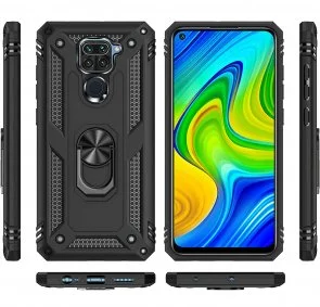 Фото: Чохол BeCover for Xiaomi Redmi Note 9/10X - Military Black (705582) № 2 | KTC