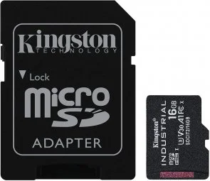 Фото: FLASH пам'ять Kingston C10 A1 pSLC Micro SDHC 16GB with adapter (SDCIT2/16GB) № 2 | KTC