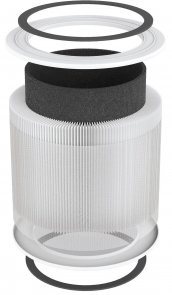 Фільтр для очищувача повітря Levoit Air Cleaner Filter Core 200S-RF True HEPA 3-Stage (HEACAFLVNEU0050)