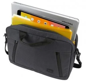 Фото: Сумка для ноутбука Case Logic Huxton Attache HUXA-213 Black (3204647) № 4 | KTC