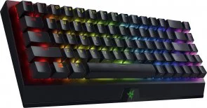 Фото: Клавіатура Razer BlackWidow V3 Mini Hyperspeed Green Switch Wireless Black (RZ03-03891600-R3R1) № 3 | KTC