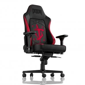 Фото: Крісло Noblechairs Doom Edition Black/Red (NBL-HRO-PU-DET) № 4 | KTC