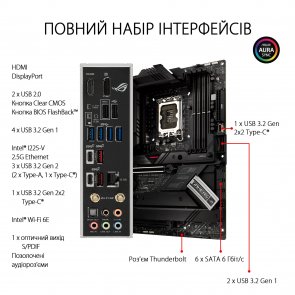 Материнська плата ASUS ROG STRIX Z690-F